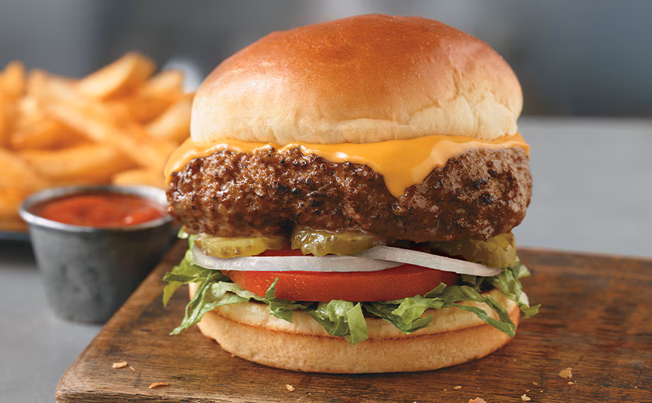 Half-Pound Steakhouse Cheeseburger